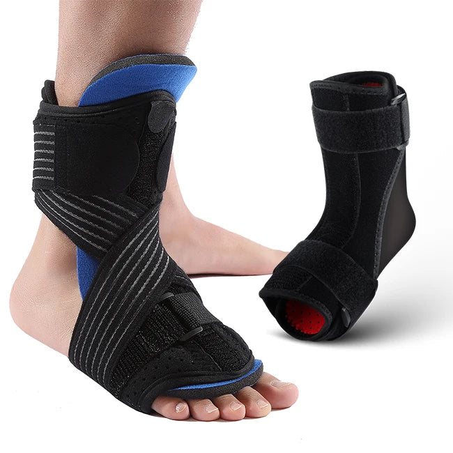 Protection contre les entorses de la cheville, orthèses de pied tombant, supports de voûte plantaire, supports de pied, soins podologiques, attelles de cheville, attelles de cheville