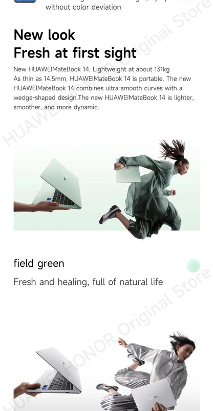 HUAWEI 2025 MateBook 14 Windows/Linux Ultra 7 155H/Ultra 5 125H 16GB/32GB 512GB/1TB 14.2-inch 120Hz 2.8k Intel Arc Graphics SSD