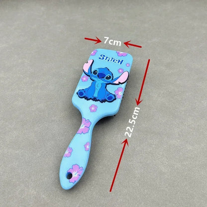 Stitch Air Cushion Combs Cartoon Minnie Mouse Pooh Bear Anime 3D Massage Comb Hair Brush Haircare Hairdressing Tool Girl Gifts
