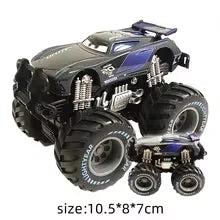 Pixar Cars 2 3 lutteur Mater et Lightning Mcqueen série de course véhicule en alliage métallique jouets pour enfants cadeau de collection à jambes hautes