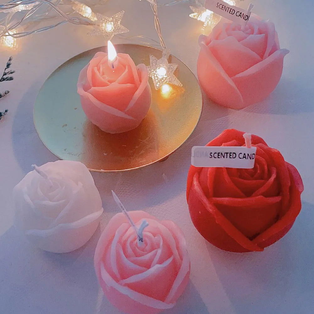 Scented Decorative Candle Aromatherapy Christmas Candles Wedding Birthday Party Decor Scented Candle Nordic Room Decor