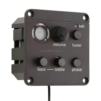Guitar Pickup ISYS+ EQ Preamp Systems Acoustic Guitar Pickup with Tuner Easy Use