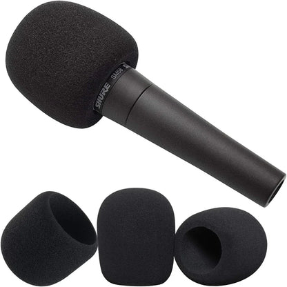 6pcs/pack New Style Microphone Cover - Foam Mic Covers Windscreen Suitable for Most Standard Handheld Microphone