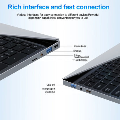 15.6"Ultra Slim Laptop Intel Core i7-6500U Notebook 32GB RAM 2048GB SSD Gamer Windows 11 1920*1080 Display Office Study Computer