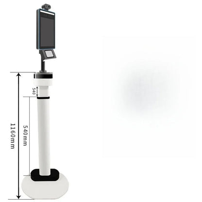 Colonne de base de support de machine de mesure de température de reconnaissance faciale télescopique et de levage