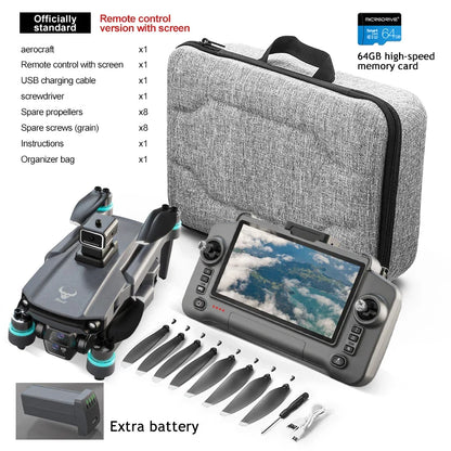 Drone GPS avec écran tactile caméra EIS Anti-secouement 8K Drones aériens sans brosse 5G GPS 8K caméras HD grand UAV Dron RC quadrirotor