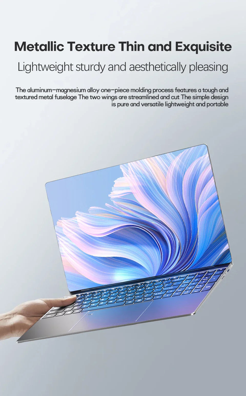 Xiaman 15.6 inch Laptop Computer intel Pentium 7505 Windows 11 Dual Core Laptops Portable PC Gamer Notebook Fingerprint Unlock