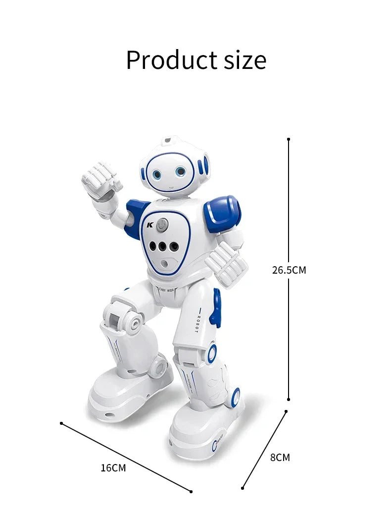 JJRC Rc Robot enfants Intelligent télécommande Robots jouets programmés électrique détection de geste Machine de danse enfants cadeau de noël