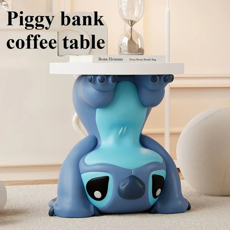 Stitchou cartoon piggy bank floor ornaments coffee table sofa side children's bedside table housewarming gifts home decoration