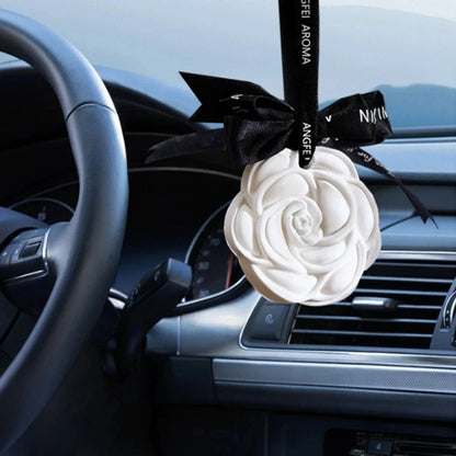 Ceramic Ornaments Aromatherapy Light Luxury Ancient Home Perfume Diffuser Stone Tablet Plaster Car Fragrance Pendant