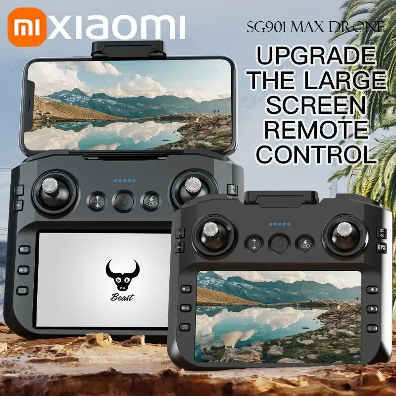 Xiaomi SG901 MAX GPS Drone professionnel 8K aérien HD évitant des obstacles avec écran plus grand télécommande Drone pliable sans brosse