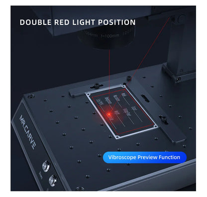 DAJA M1 Fiber Laser Marking Machine High Precision Metal Nameplate MR.Crave Engraver Wifi Portable Engraving Industrial Desktop