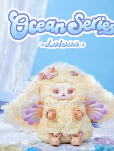Genuine CQTOYS Loloan Ocean Series Blind Box Cute Doll Plush Handmade Ornament Gift Trend 2025 Summer