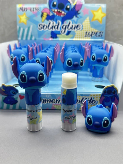 1/4pcs Bâton de colle solide Stitch Cartoon Adhésif fait main Colle pour coller le papier DIY pour fabriquer un bâton de colle très visqueux