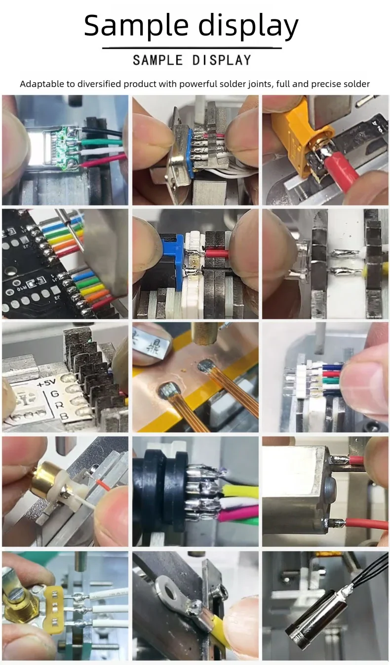 Multifunctional Semi-automatic Soldering Machine foot operated switch light with Motor USB2 Soldering Wire Artifact Soldering
