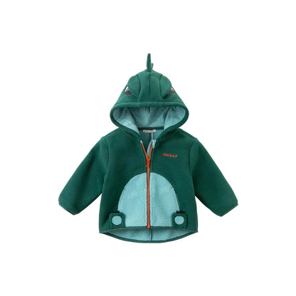 Dave Bella Cute Animal Shape Children Hoodie Cartoon Boys Girls Coat Autumn Warm Hooded Outerwear Toddler Girl Clothes DBX14462