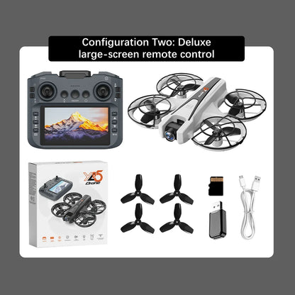 Drones avec caméra professionnelle con cámara professionnelles de 10km flux optique vol stationnaire double caméra commutateur 360 ° professionnel Estensioniд;)