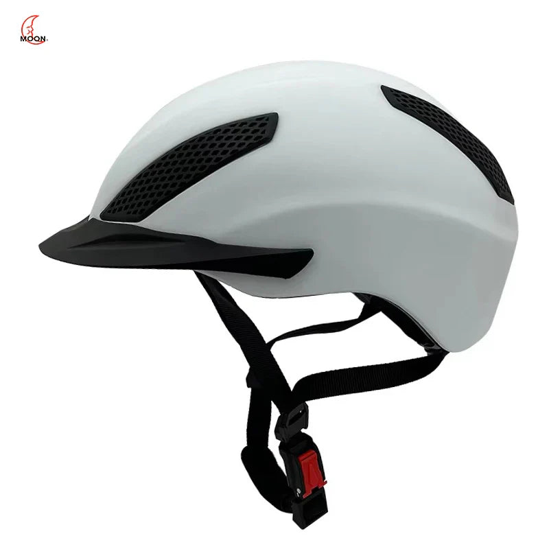 Equestrian Helmet - CE Approved Multi-Density EPS Core & Quick-Dry Padding for Competitive Riding & Leisure Trail Use