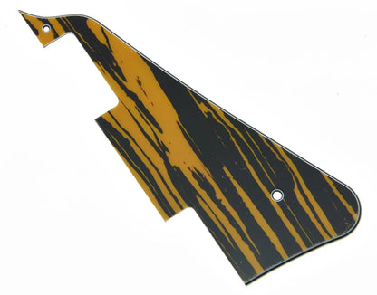 KAISH USA Spec noir 3 plis LP guitare Pickguard plaque à gratter convient pour Gibson Les Paul