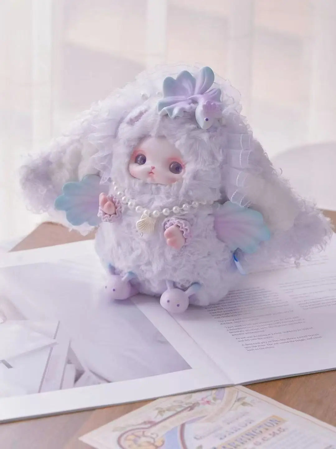 Genuine CQTOYS Loloan Ocean Series Blind Box Cute Doll Plush Handmade Ornament Gift Trend 2025 Summer