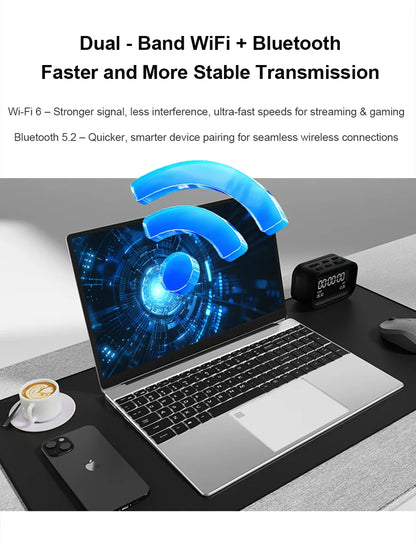 Xiaman 15.6 inch Laptop Computer Intel Celeron N5095 Notebook PC Gamer 16GB DDR4 1TB SSD Office Study Windows 11 1080P Laptops
