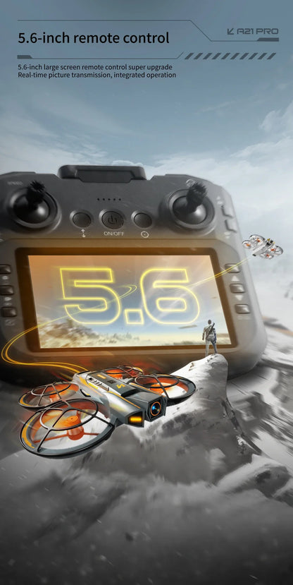 A21 Pro Drone professionnel FPV 4K HD double caméra WiFi moteur sans brosse flux optique vol stationnaire réglage électrique quadrirotor Drone à