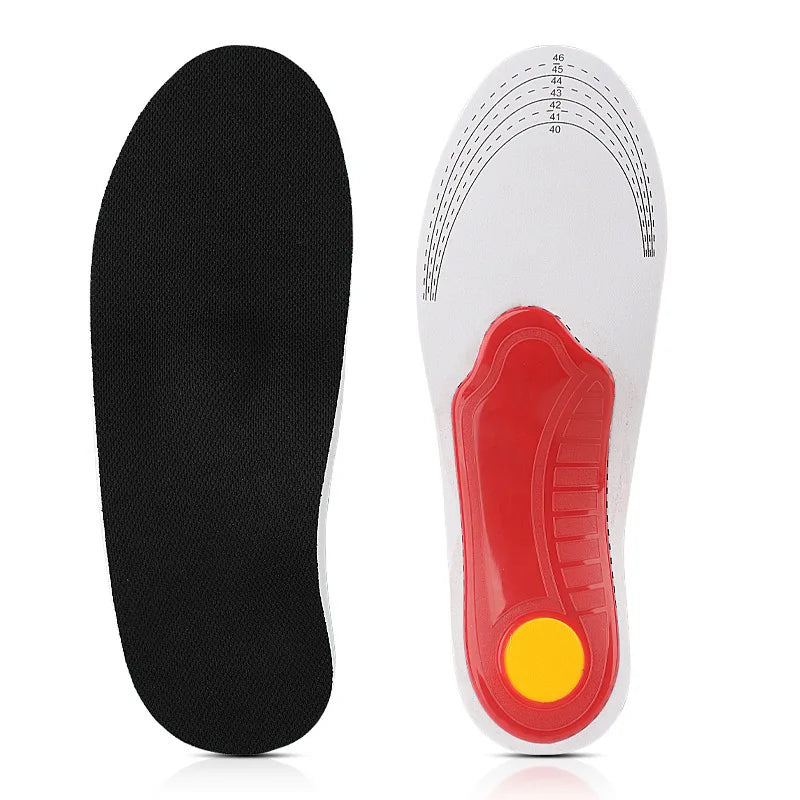 Semelle intérieure orthopédique Support de voûte plantaire semelles orthopédiques pour pieds plats pour soulager la pression du mouvement de l'air coussin d'amortissement semelle intérieure rembourrée