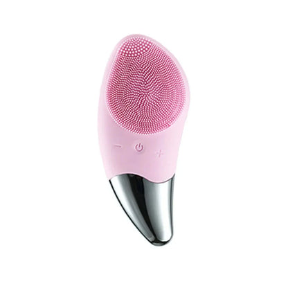 Mini Electric Face Washer Cleanser Silicone Facial Cleanser Waterproof Rechargeable Ultrasonic Pore Facial Cleaner
