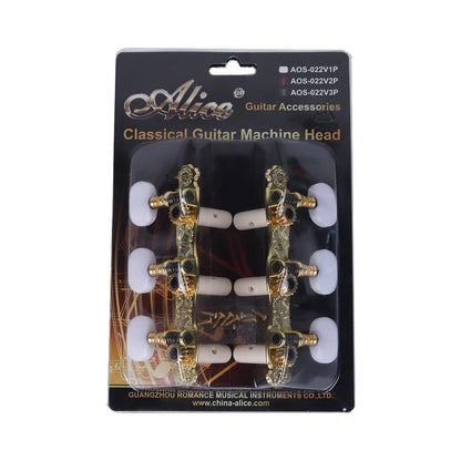 Alice AOS-022 classique JEMachine tête 1:16 avec des cordes de placage avancées Tuning Peg prédire 2 pièces/paire