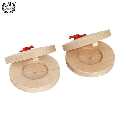 Orff Soundboard en bois pour enfants, cadeaux éducatifs de musique précoce pour garçons et filles, castagnettes, rythme