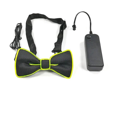Newest LED Luminous Bow Tie For Man Christmas Wedding Light Bow Tie Festival Party Supplies Fluorescent Party Props