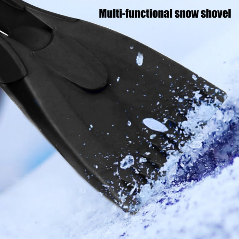 Grattoirs à glace en Silicone pour voiture, pelle à neige, poignée souple, retrait du grattoir à glace, nettoyage de la neige d'hiver, outils de raclette, accessoires automobiles