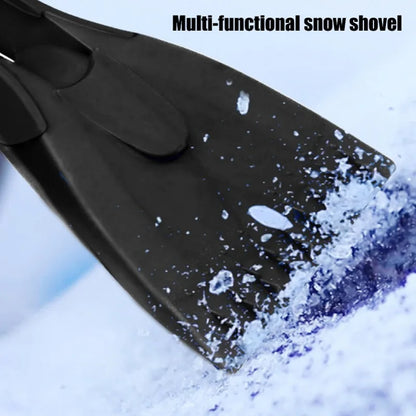 Grattoirs à glace en Silicone pour voiture, pelle à neige, poignée souple, retrait du grattoir à glace, nettoyage de la neige d'hiver, outils de raclette, accessoires automobiles