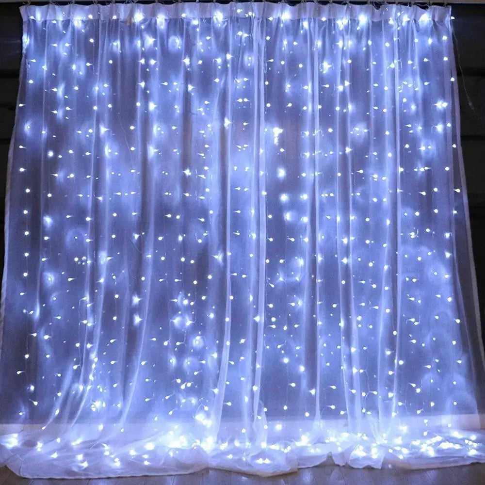 USB LED rideau chaîne lumières avec télécommande chambre vacances mariage anniversaire noël décor LED fée guirlande lampe