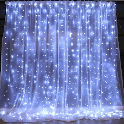 USB LED rideau chaîne lumières avec télécommande chambre vacances mariage anniversaire noël décor LED fée guirlande lampe