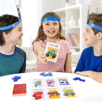 Jeu de société de devinettes d'image pour enfants, jeu pour enfants, jeux interactifs Parent-enfant pour la famille, jeux de fête