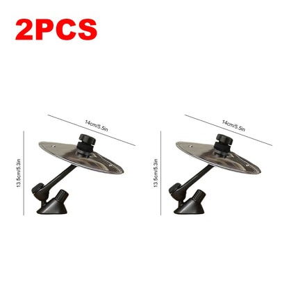 1-4PC tir à la main voiture Crash cymbale universelle Clip-On Mini tambour cymbale évent voiture tambour cymbale voiture intérieur Instrument de musique