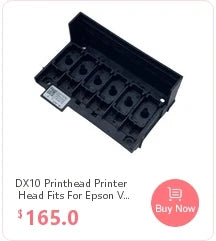 TX800 Eco Solvent Printer Print Head For Epson or Chinese Printer UV Plotter F192040 DX10