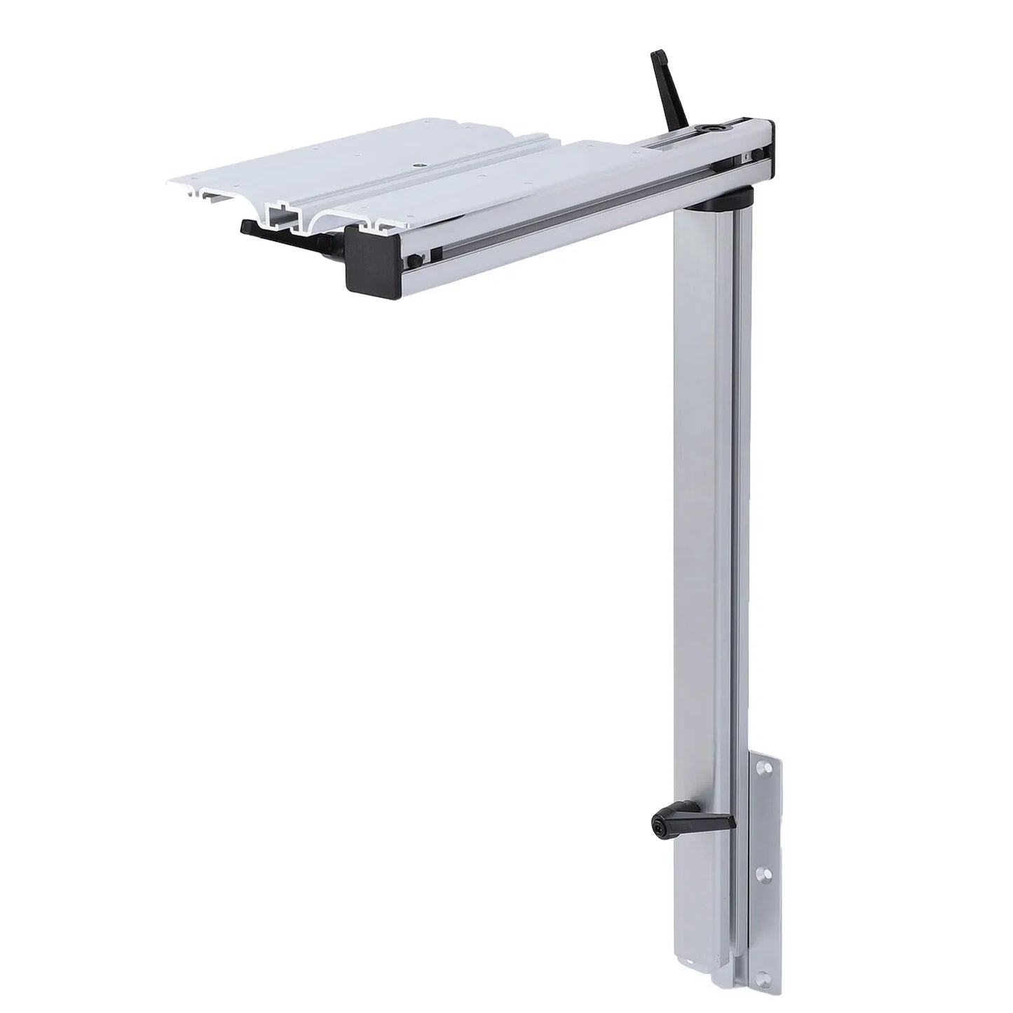 Patte de Table Télescopique en Alliage d'Aluminium Blanc, Poignées Rotatives Résistantes à 360 °, pour Yachts, Watsions-Hurhome