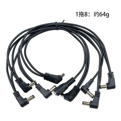 Adaptateur d'alimentation pour pédale de guitare, 9V DC 1A, anneau magnétique à faible bruit, prise US EU UK AU, 3 voies, 4 voies, 5 voies, 6 voies, 8 voies