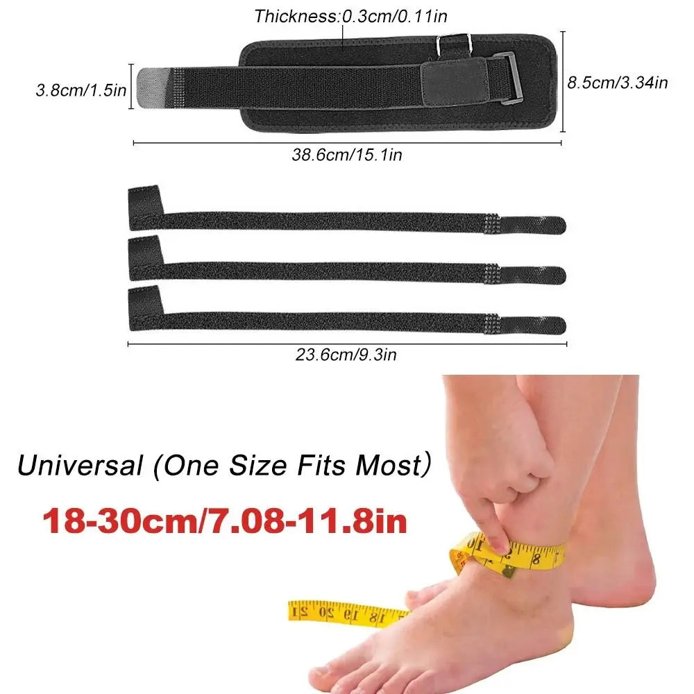 Correcteur d'orteils réglable, orthèses fixées et réglables, correcteur de Valgus d'orteil bouclé, attelle d'orteil respirante avec boucle en métal