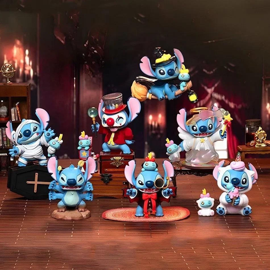 Stitch's Bizarre Diary 2.0 Blind Box, Handmade Trendy Doll, Cute Desktop Ornament & Birthday Gift for Anime Fans