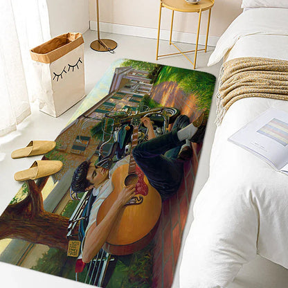 Rug for Bedroom E-Elvis Room Decorating Items Bathroom House Entrance Mat Living Room Floor Carpet Home Decorations Bathmat