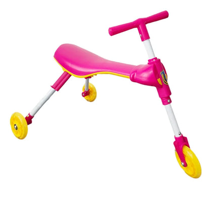 New liftable children's folding large mantis car three-wheeled scooter baby walker 1-6 years old yo-yo car