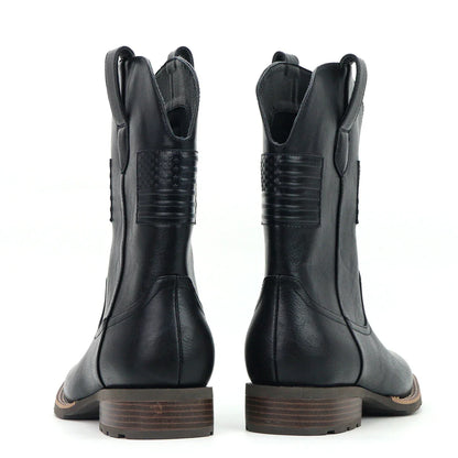 Men's Boots Personalized Design Fashionable Western Cowboy Boots