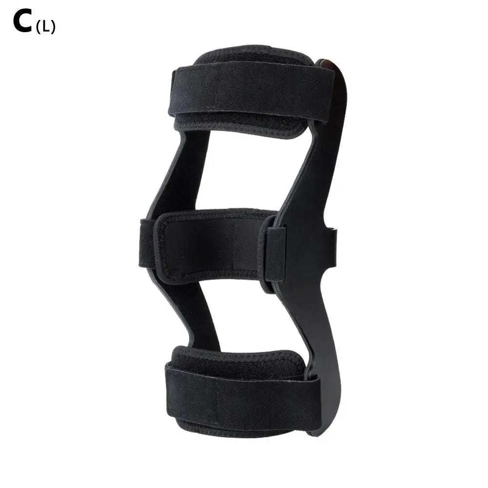 Knee Hyperextension Orthosis for Hemiplegia, Knee Joint Fixation Brace, Leg Recovery Stabilizers with Arch Support