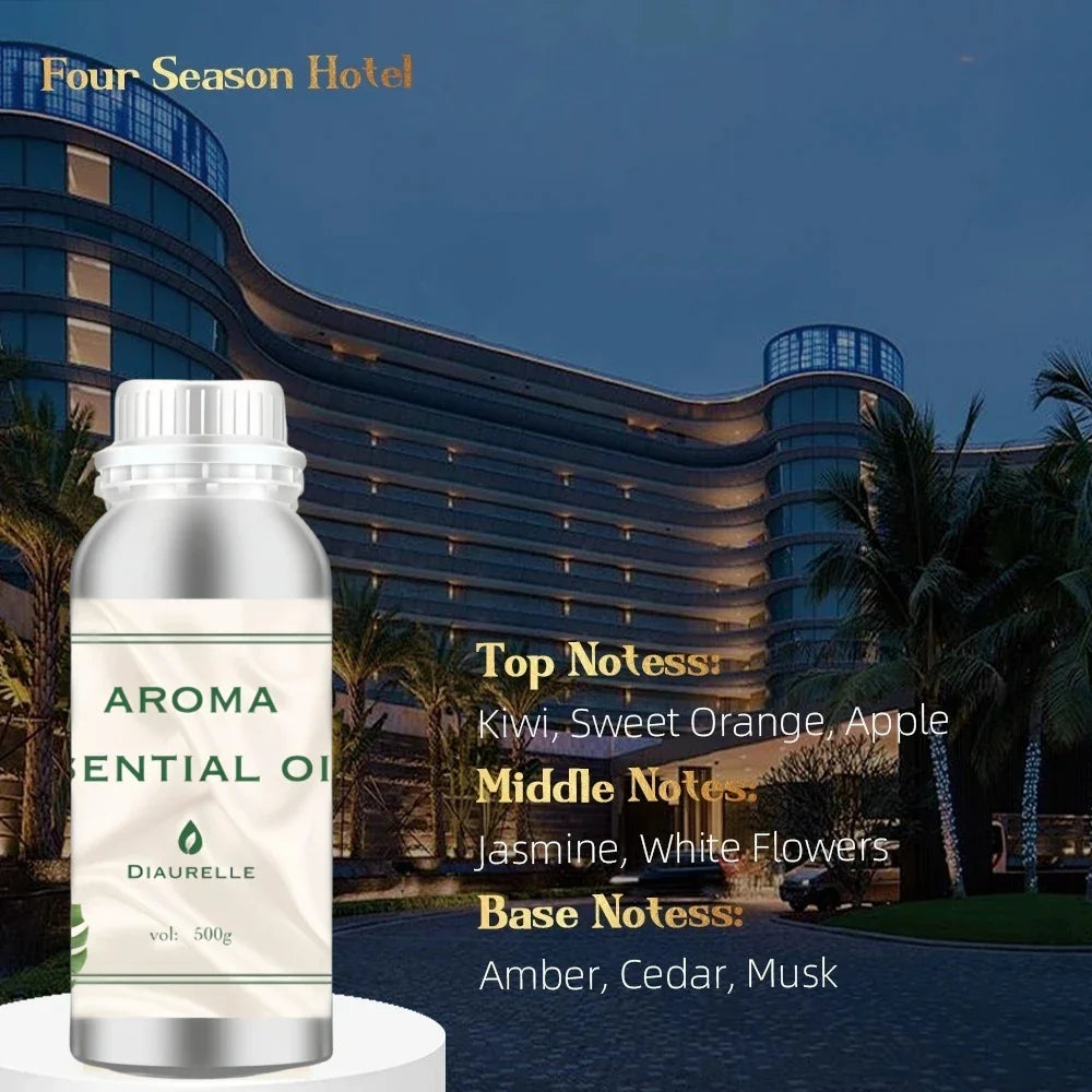 500ML Hotel Aromatic Oils Home Fragrance Electric Air Freshener Aromatherapy Pure Natural Aroma Diffuser Essential Oils