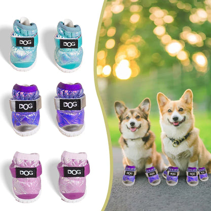 Chaussures pour grands chiens avec lettres, bottes pour chiens de taille moyenne, protège-pattes pour l'hiver, jour de neige, degré d'eau par temps de pluie, Ou
