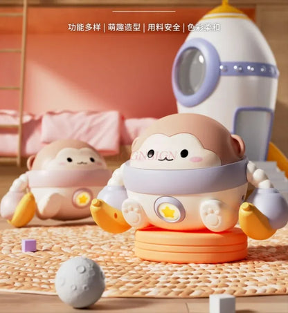Jouets pour bébés, singes roulants électriques à commande vocale, chant et dansant, bébés âgés de 0 à 11 ans, pratiquant l'élevage des têtes