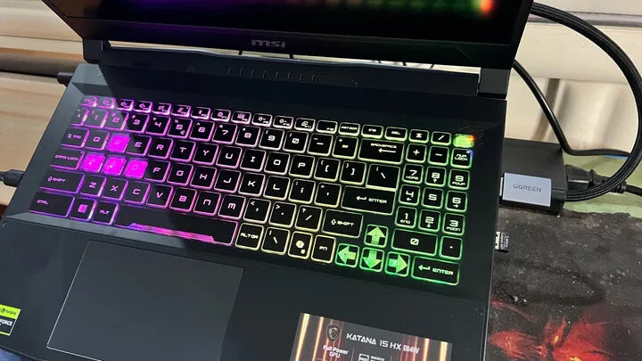2025 MSI Katana 15 HX Gaming Laptop 15.6 Inch 2.5K QHD 165Hz IPS Screen Notebook i9-14900HX 32GB 2TB RTX5060 Netbook Computer PC